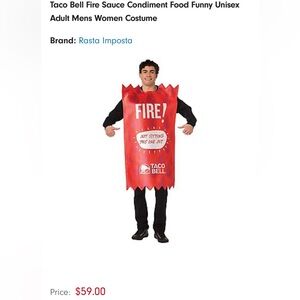 Men’s Halloween Costume Taco Bell